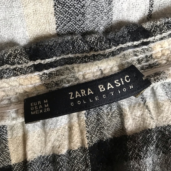 zara wool blend off shoulder dress - Picture 5 of 6